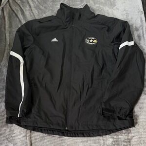 Adidas US Army All-American Bowl Team Issued Windbreaker Jacket Mens 2XL Black.‎